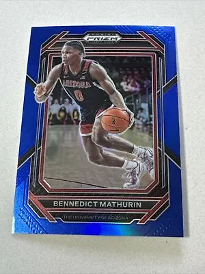 2023 Panini Prizm True Blue Prizm Bennedict Mathurin /199 Arizona Pacers • $6.99