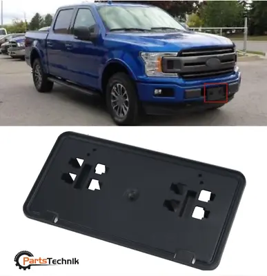 For 2018-2020 Ford F150 Front Bumper License Plate Mounting Bracket Holder Cover • $8.99