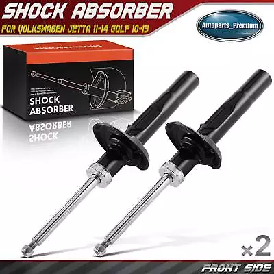 2Pcs Front Left & Right Shock Absorber For Volkswagen Jetta 2011-2014 Golf 10-13 • $72.99