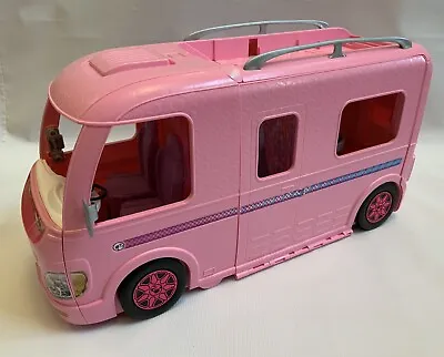 $45 • Buy Mattel Barbie Dream Camper RV Pink 2016 Motorhome Van