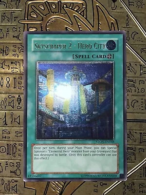 Yu-Gi-Oh! Skyscraper 2 - Hero City STON-EN048 Ultimate • £19