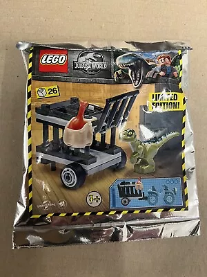 Blue Ocean LEGO Jurassic World Baby Dino Transport Foil Pack Set 122010 (Bagged) • $14.99