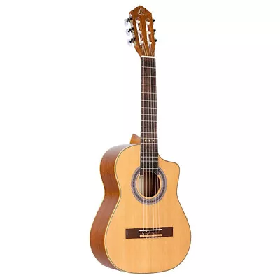 Ortega Guitars Requinto Series 6 String Acoustic Guitar Right (RQC25) • $255