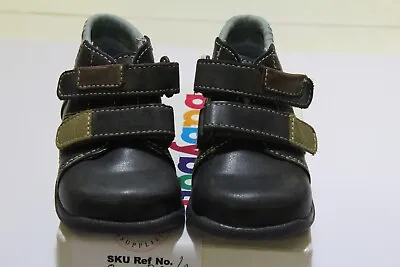 Babybotte Boys Fox Black Leather  Combi Boots UK 3 EU 19  • £20