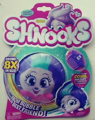 $6 • Buy ZURU SHNOOKS SHAY With Comb, Hair Clips & Surprise Accessories New 