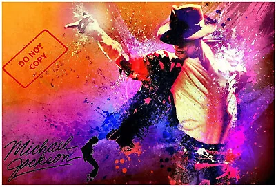 Michael Jackson Art Vintage Style Reprint POSTER  FREE SHIPPING • $13.95