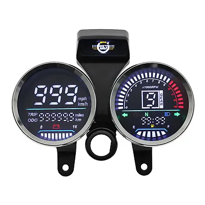 Assembly Digital Meter Speedometer Motorcycle Speed Tachometer For Suzuki GN 125 • $59.85