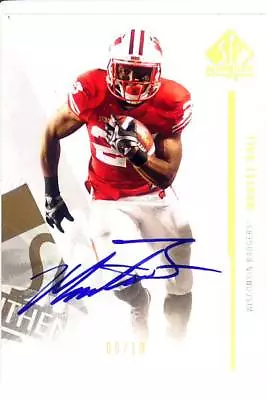 Montee Ball Rc Rookie Draft Auto Autograph Wisconsin Badgers College 6/10 2013 • $21.99