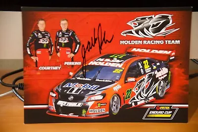 Jack Perkins/James Courtney #22 Holden Racing Team V8 Supercar Driver Card • $10