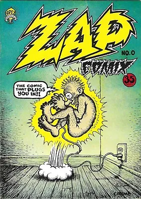 ZAP #0 1968 NEAR MINT/MINT 3rd PRINTING! ROBERT CRUMB UNDERGROUND CLASSIC! • $35