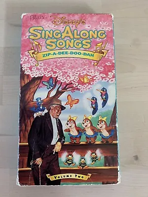 $8.99 • Buy Disneys Sing Along Songs Song Of The South: Zip-A-Dee-Doo-Dah (VHS, 1993) TESTED