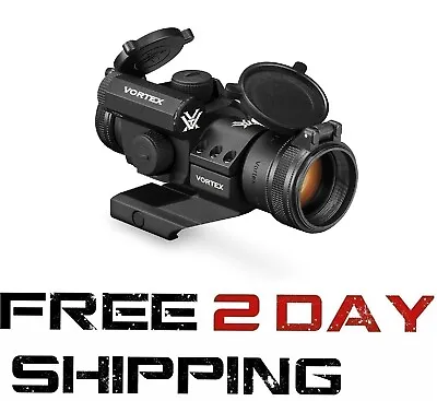 Vortex Optics StrikeFire II Red/Green Dot Scope W/ Cantilever Mount SF-RG-501  • $199