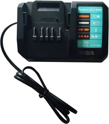 DC18WA Replacement Charger Compatible With For Makita 14.4V-18V Li-ion Power • £29.99