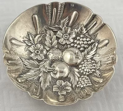 Repousse By Kirk #43 Sterling Footed Nut Dish 2 1/2  • $59.99
