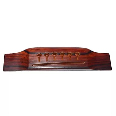 1x Bridge Saddle For Martin Guitar Luthier Cocobolo Cocoa Pineapple Wood • $14.99