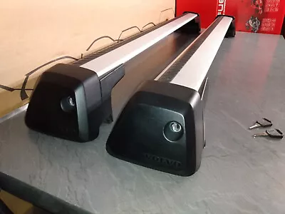 Genuine Roof Bars Wingbar Volvo Xc90 Mk2 With Flush Rails Rack 2015-on   (2) • $217.80