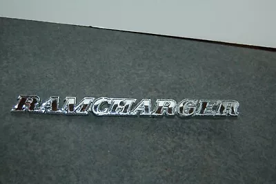 USED 3739984 Dodge RAMCHARGER 1974-1980 Left Right Fender Emblem Badge Nameplate • $45
