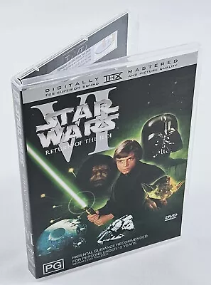 Star Wars VI: Return Of The Jedi DVD (Region 4) VGC Lucas Film Mark Hamill • $7.96