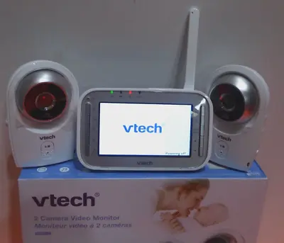 Vtech VM341-2 Baby Monitor With Two Cameras USED • $29.99