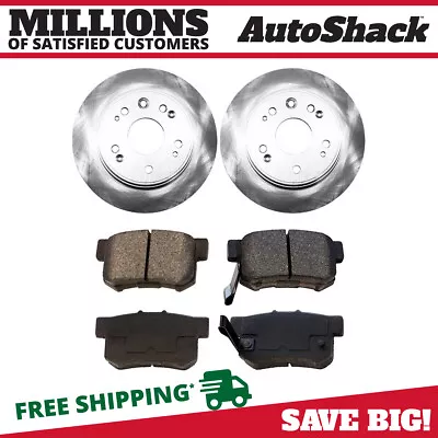 $61.79 • Buy Rear Brake Rotors & Pads For 2002 2003 2004 Honda CR-V 2.4L