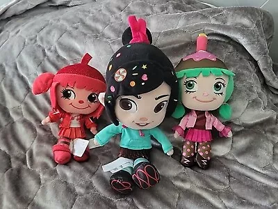 Disney Store Vanellope Von Schweetz Plush Doll! Wreck It Ralph Sugar Rush Racer  • $40