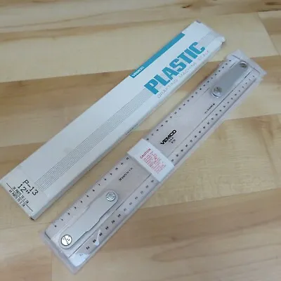 Vemco P-13 Drafting Machine Scale Ruler New Old Stock W Box Made USA • $74.50