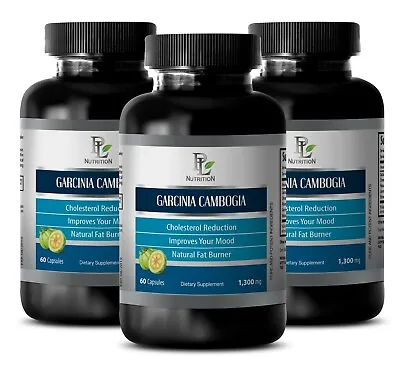 Fat Burn For Men - GARCINIA CAMBOGIA - Energy Boost Supplement For Women 3B • $52.74