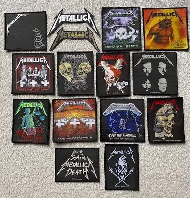 Metallica Selection Of Official Sew On Patches • $5.54