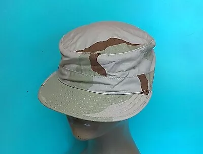 Brigade QM US Army Desert DCU 3 Color Camo Ripstop Hot Weather Patrol Hat Cap • $12.99