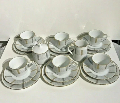 £75 • Buy Noritake Tea Set Japan Humoresque Tea Set 20 Pieces Made In Japan