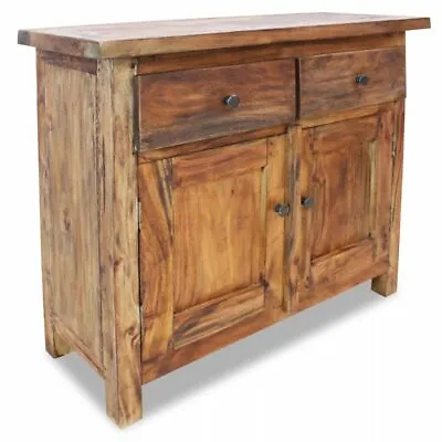 $234.56 • Buy Rustic Kitchen Storage Cabinet Buffet Server Table Sideboard Dining Room Wood