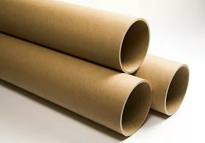 3x Cardboard Tubes 12 X 4  (305x100mm) Gerbil Hamster Tunnel Pet Toy Art & Craft • £6.99