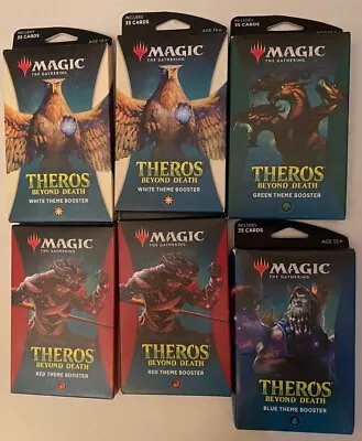 6 X MTG Magic The Gathering THEROS BEYOND DEATH Themed Booster Packs English • $40
