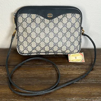 GUCCI Vintage GG Plus Camera Bag! In Great Vintage Condition!! • $580