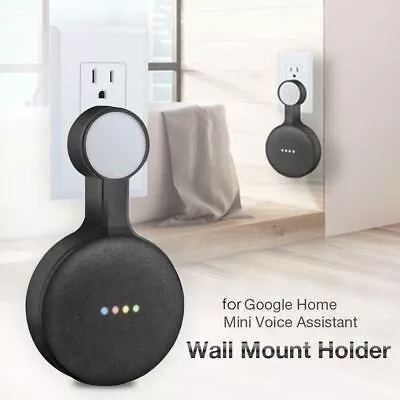 Outlet Wall Mount Stand Hanger Holder For Google Home Mini Smart Speaker NEW • $22.63
