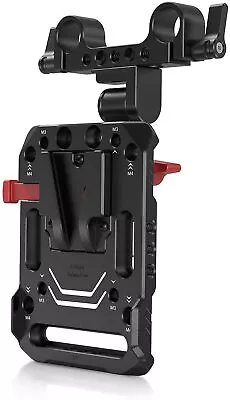 SmallRig Standard V Mount Battery Plate With Adjustable Dual 15mm Rod Clamp 2991 • $119.79