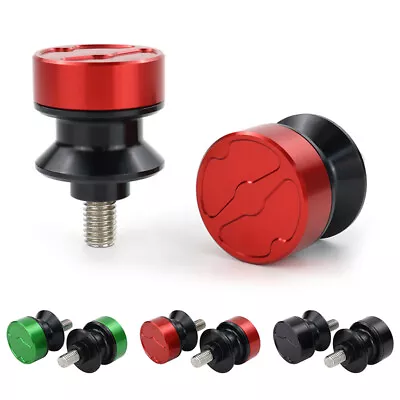 Fit For Kawasaki Ninja 750R/750R ZX750 Swing Arm Stand Spools Bobbins Slider Red • £12.88