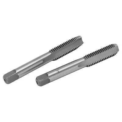 ♬ 2Pcs/Set Metric Machine Tap High Speed Steel 3 Straight Flutes Screw Thread • £7.34