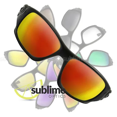 POLARIZED Metallic Fire Red Replacement Lenses For Oakley Ten (X) ~ OO9128 • £16.22