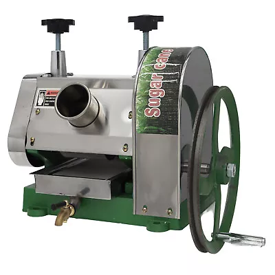 Commercial Manual Sugar Cane Press Juicer Machine Extractor Mill W/ Two Knives • $262.20