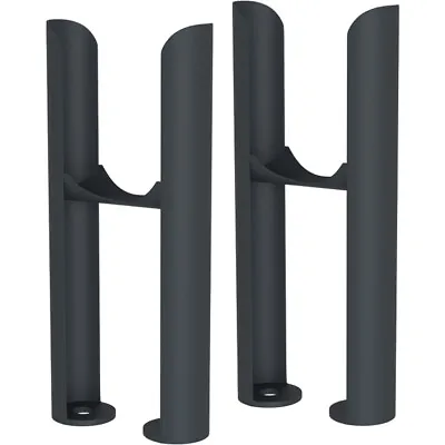 Universal Column Radiator Feet/Leg Steel Anthracite 2 Column • £19.83