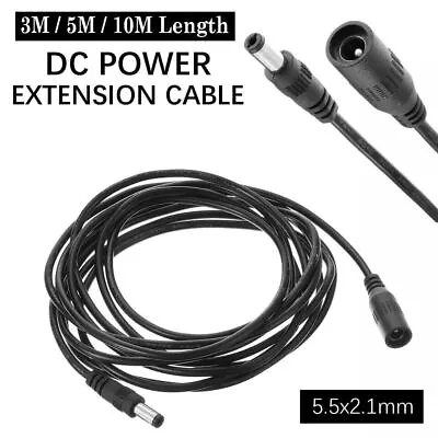 £0.99 • Buy 12V CCTV Power Cable For Supply Extension Lead Camera/DVR/PSU Camera PSU LED