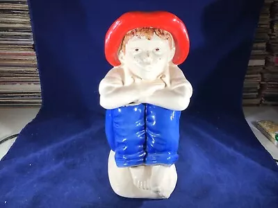 G-91 Vintage Cookie Jar - Hull Blessings On Thee Barefoot Boy • $129.95