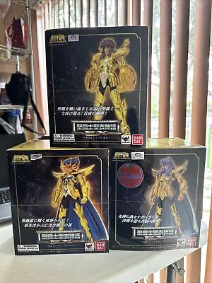 BANDAI SAINT SEIYA CLOTH MYTH EX LIBRA - Scorpio - Cancer All Sealed. • $480