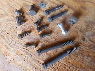 Harley 1936-64 OEM And NOS Knucklehead Panhead Hardware Fastener Lot 4 • $40