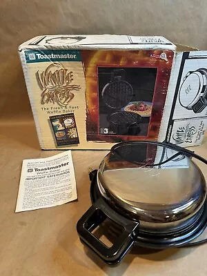 Toastmaster Vintage Waffle Maker - Waffle Iron - Model 245 - Express Tested • $39.90