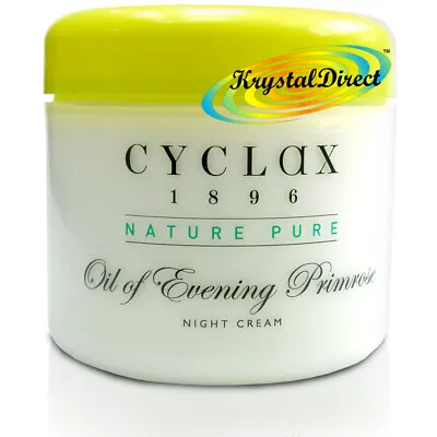 Cyclax Nature Pure Oil Of Evening Primrose Night Cream 300ml • £7.75