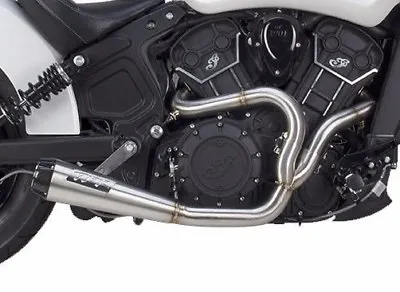 2017-22 Victory Octane / Indian Scout Sixty Two Brothers Full Exhaust System SS • $899