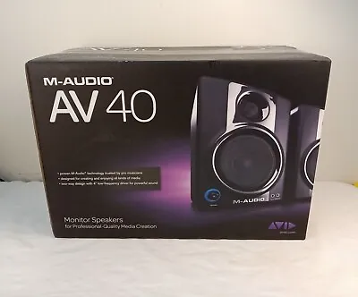 M-Audio Studiophile AV 40 Desktop Monitor Speakers Studio Monitors  • $245