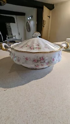 Paragon (Royal Albert) Victoriana Rose - Tureen Or Lidded Vegetable Serving Dish • £45